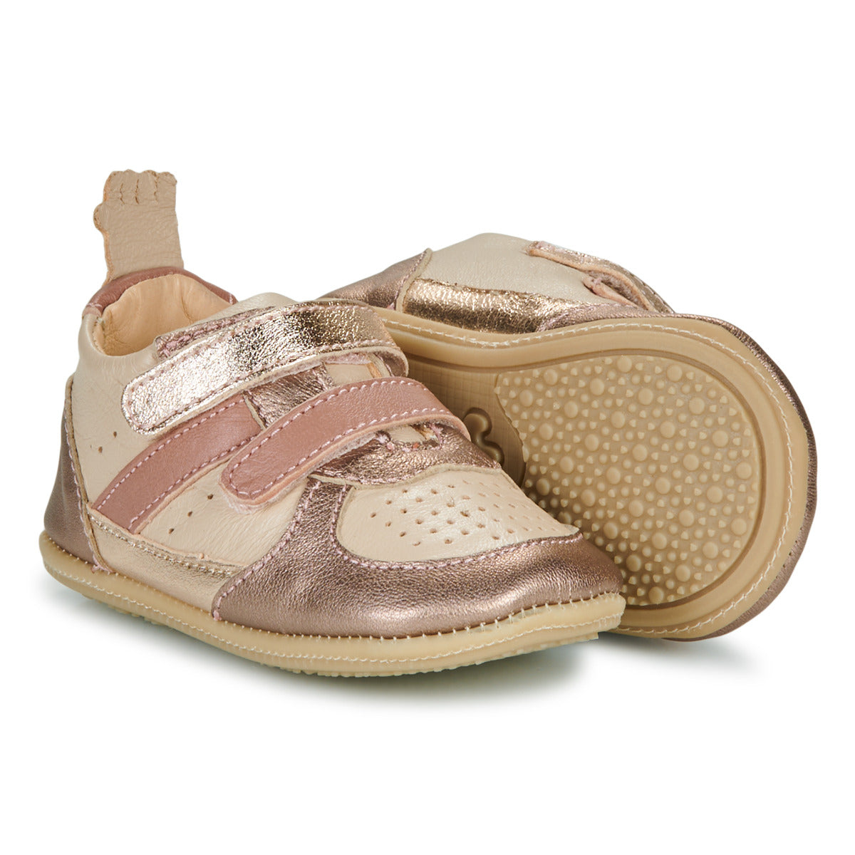 Scarpe bambini ragazza Easy Peasy  MY PRE BASBKET VELCRO  Rosa