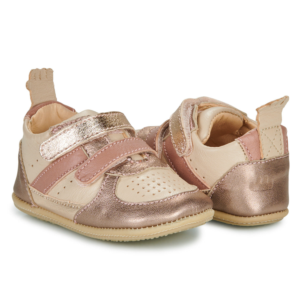 Scarpe bambini ragazza Easy Peasy  MY PRE BASBKET VELCRO  Rosa