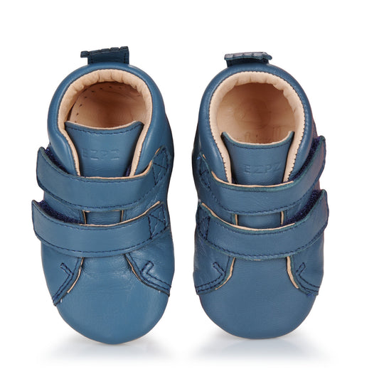 Scarpe bambini ragazza Easy Peasy  MY PRE-KINY VELCRO  Blu