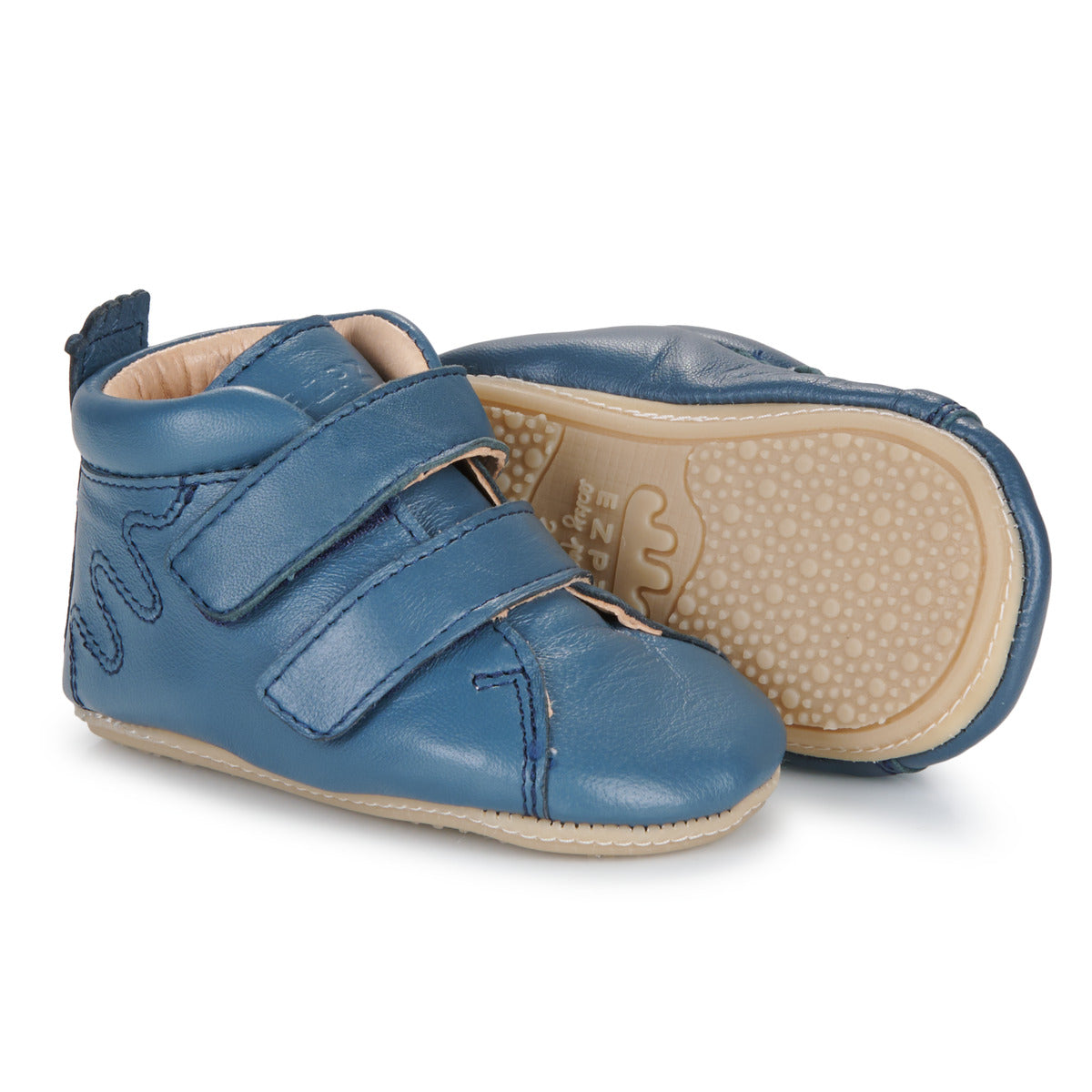 Scarpe bambini ragazzo Easy Peasy  MY PRE-KINY VELCRO  Blu