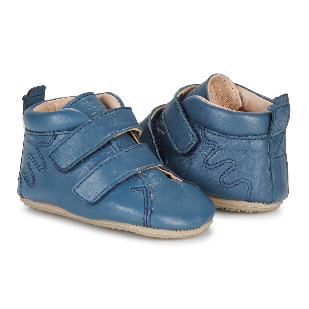 Scarpe bambini ragazzo Easy Peasy  MY PRE-KINY VELCRO  Blu