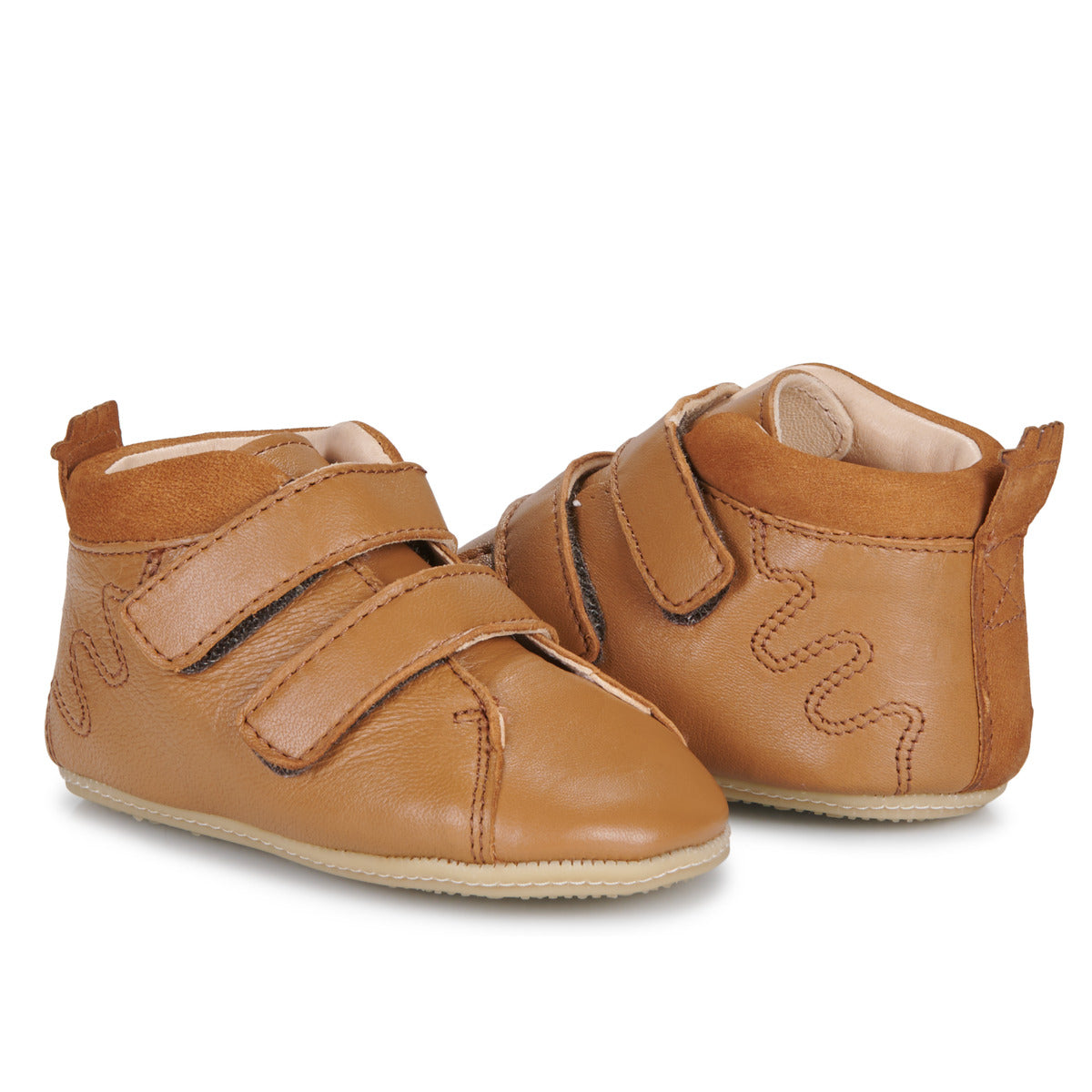 Scarpe bambini ragazzo Easy Peasy  MY PRE-KINY VELCRO  Marrone