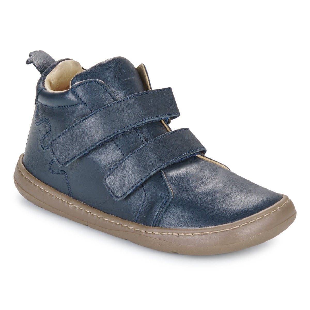 Stivaletti bambini ragazza Easy Peasy  MY BOOTS VELCRO  Blu