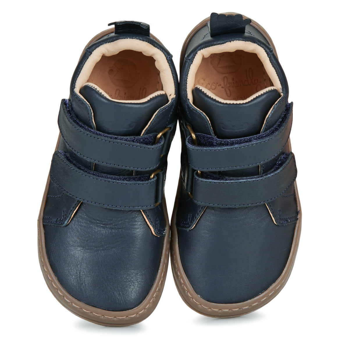 Stivaletti bambini ragazza Easy Peasy MY BOOTS VELCRO Marine