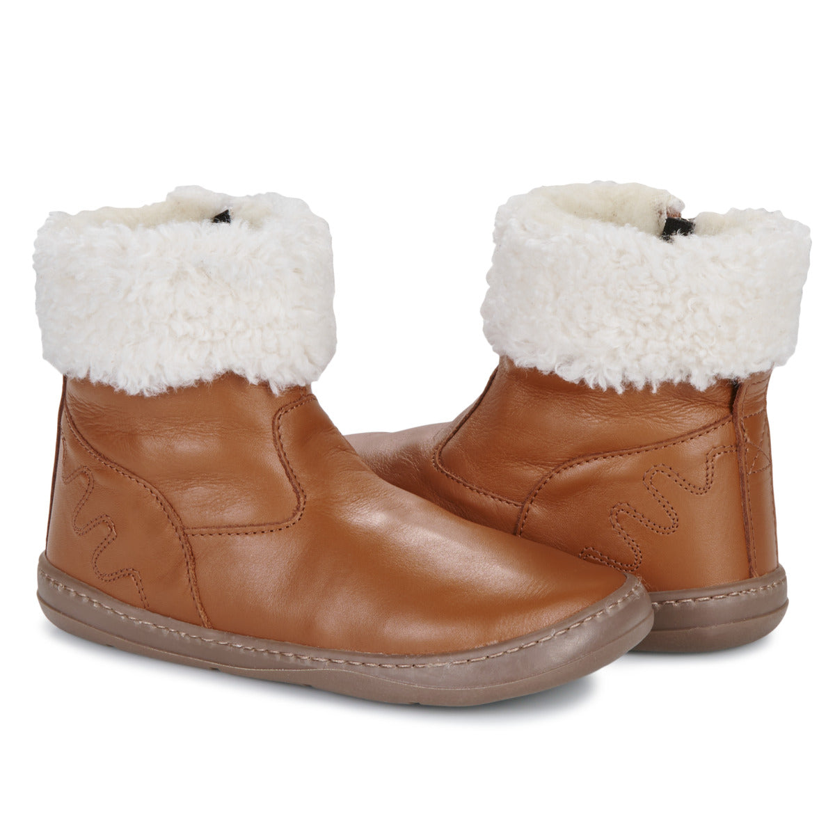 Ballerine bambina ragazza Easy Peasy MY GRANDE BOTTE Marrone