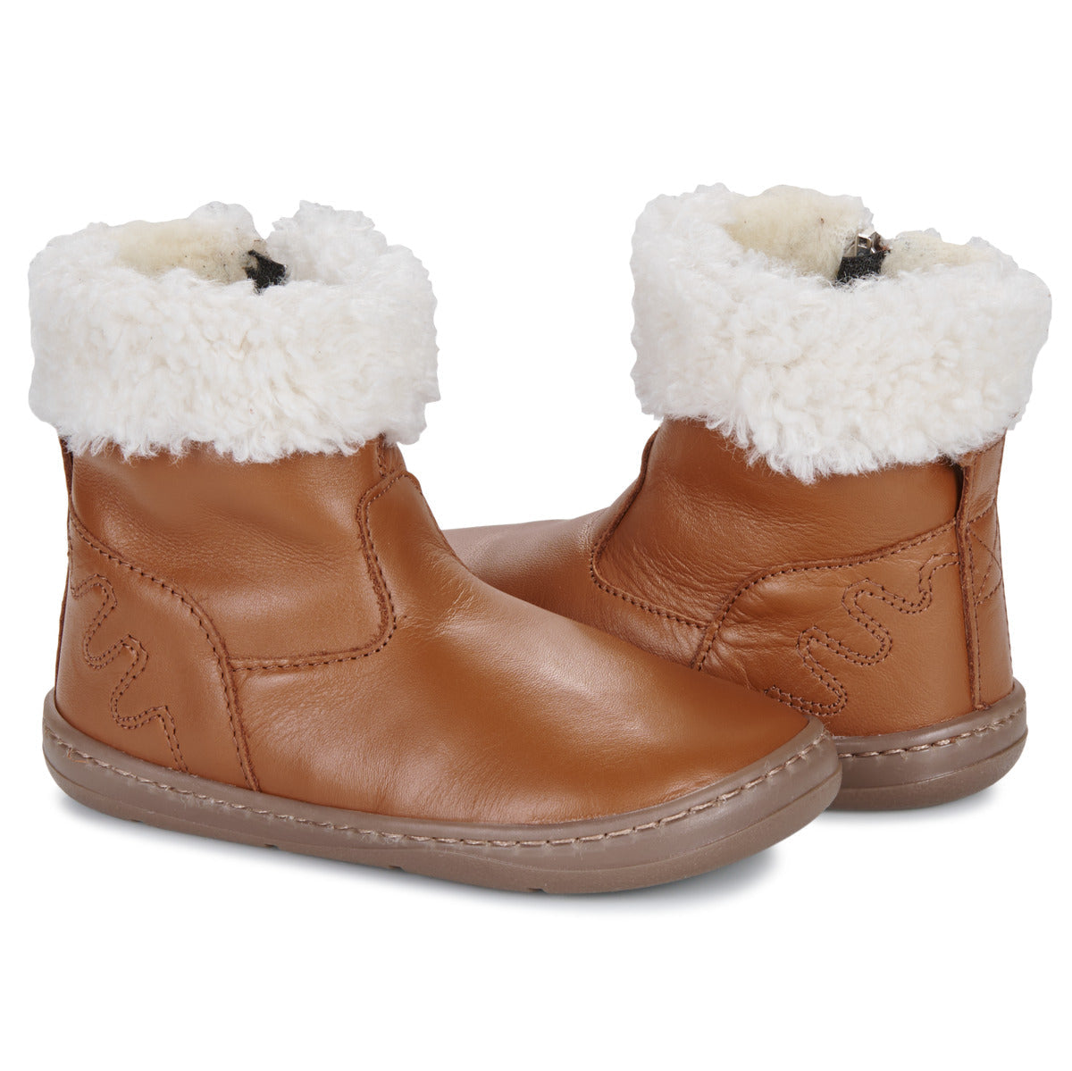 Ballerine bambina ragazza Easy Peasy MY GRANDE BOTTE Marrone