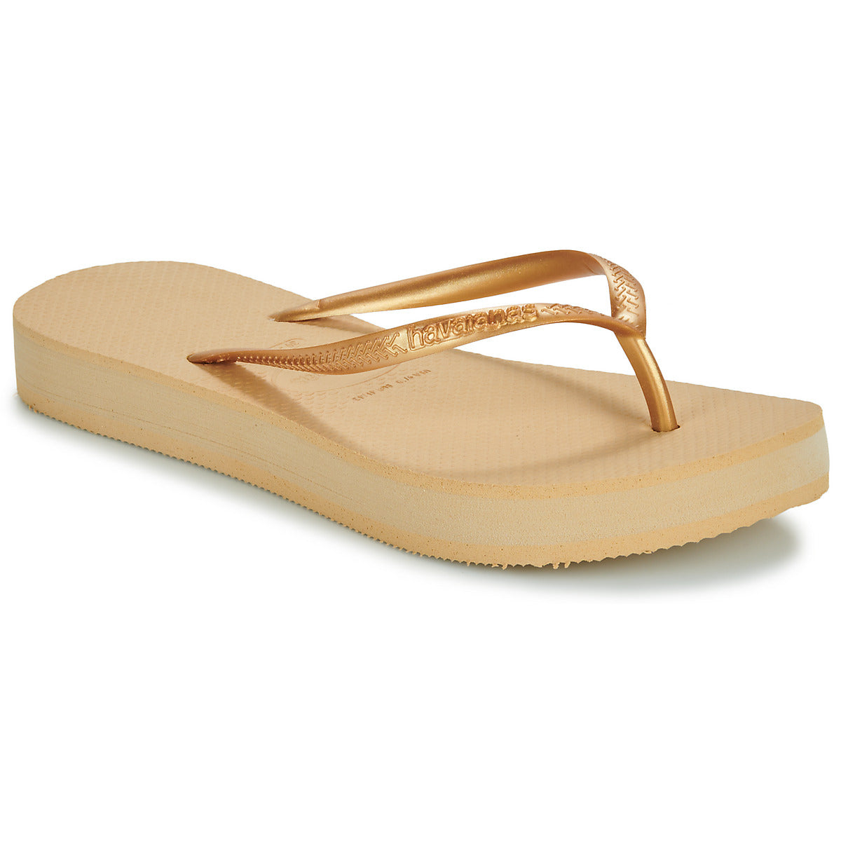 Infradito Donna Havaianas  FLATFORM  Beige