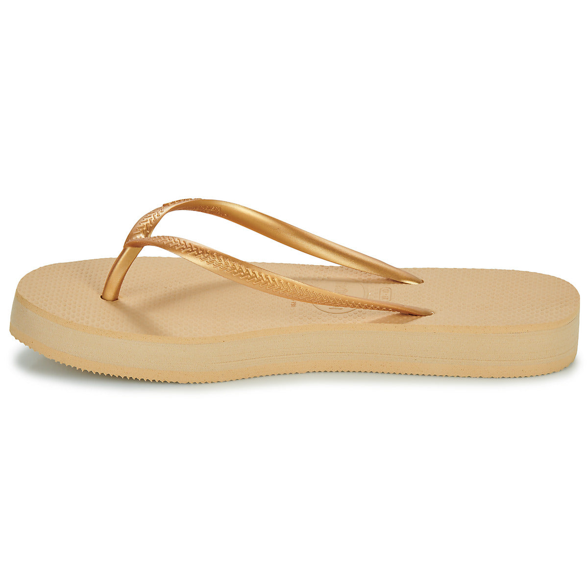 Infradito Donna Havaianas  FLATFORM  Beige