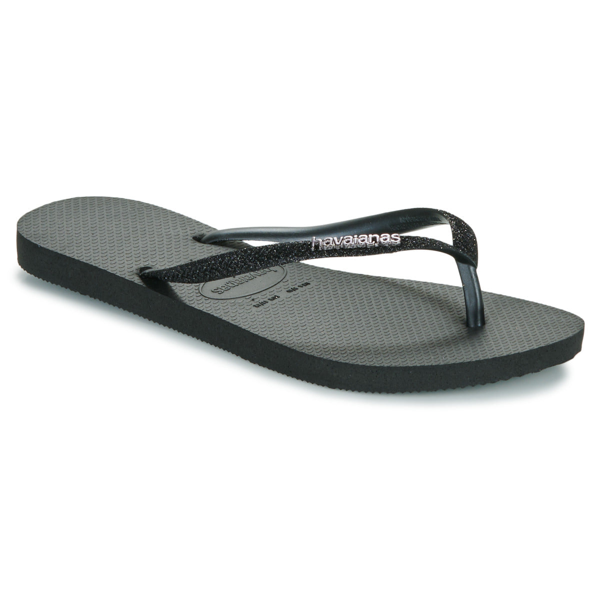 Infradito Donna Havaianas SLIM GLITTER II Nero