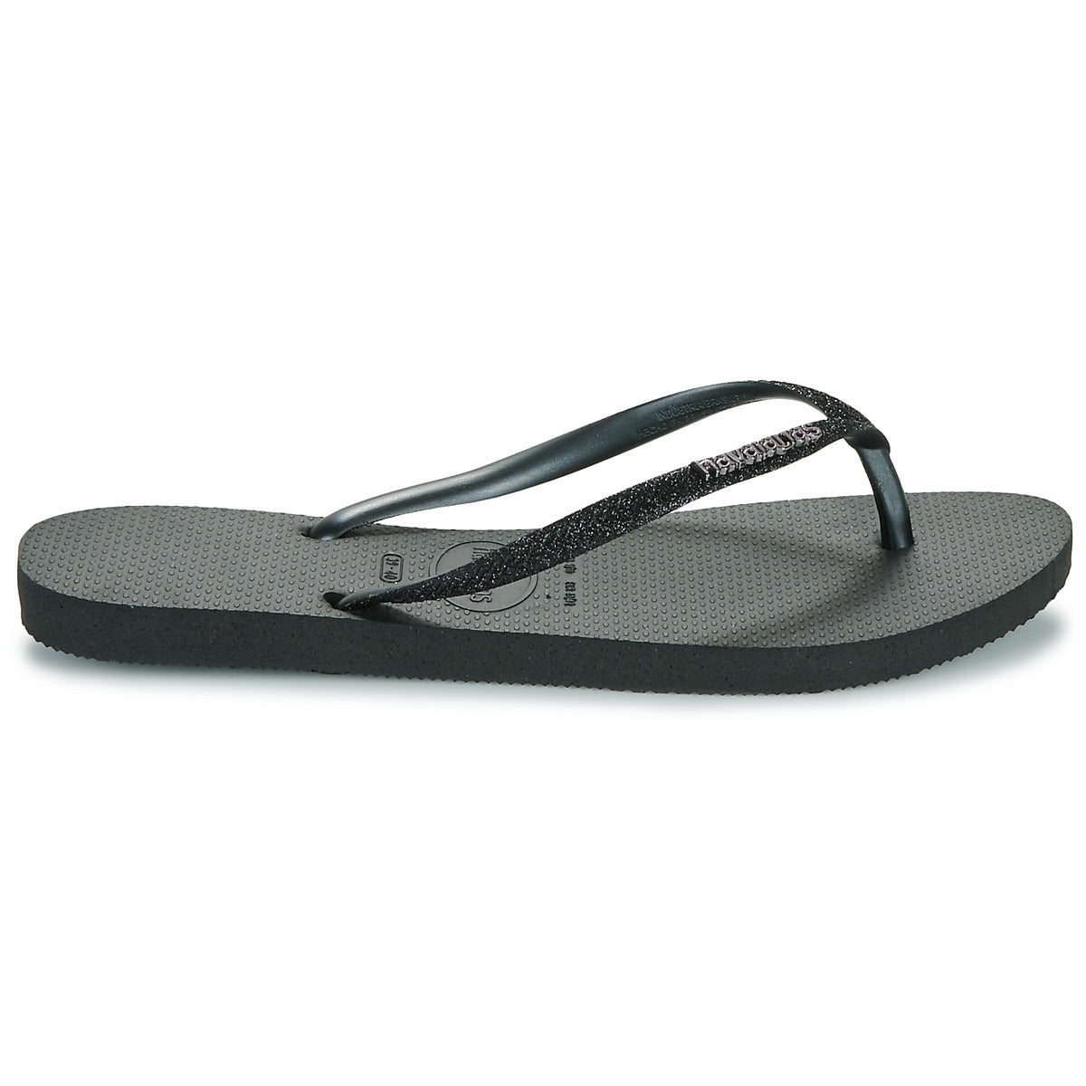 Infradito Donna Havaianas SLIM GLITTER II Nero