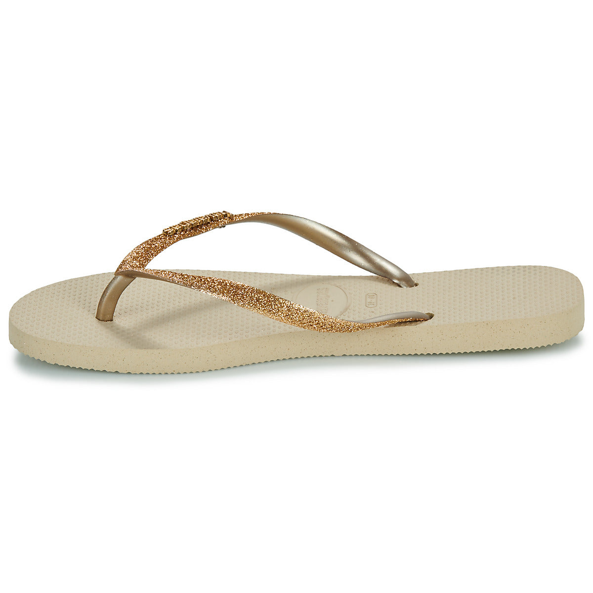 Infradito Donna Havaianas SLIM GLITTER II Beige