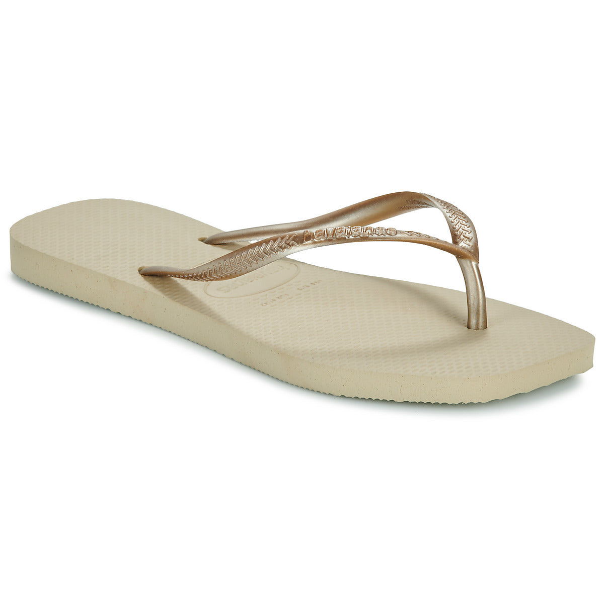 Infradito Donna Havaianas  SLIM SQUARE  Oro