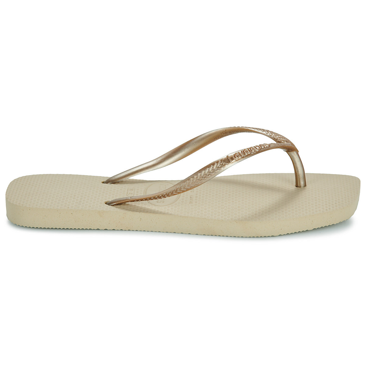 Infradito Donna Havaianas  SLIM SQUARE  Oro