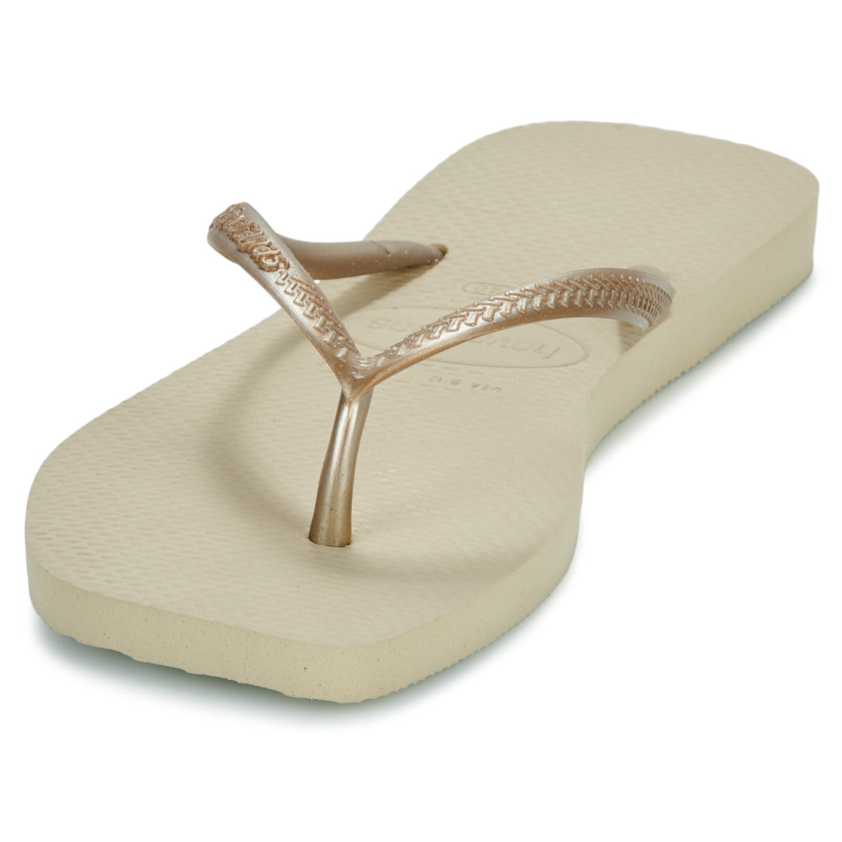 Infradito Donna Havaianas  SLIM SQUARE  Oro