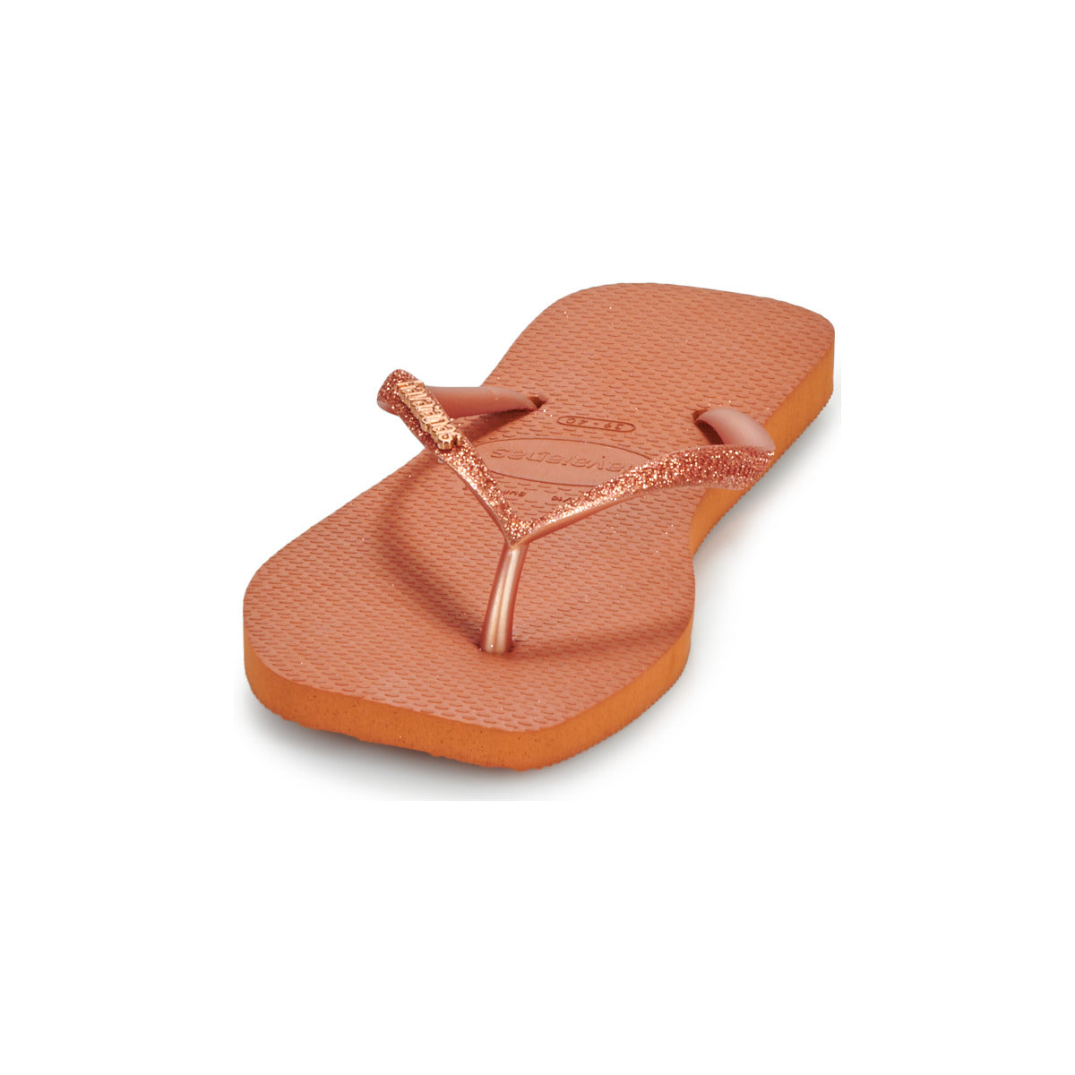 Infradito Donna Havaianas  SLIM SQUARE GLITTER  Arancio