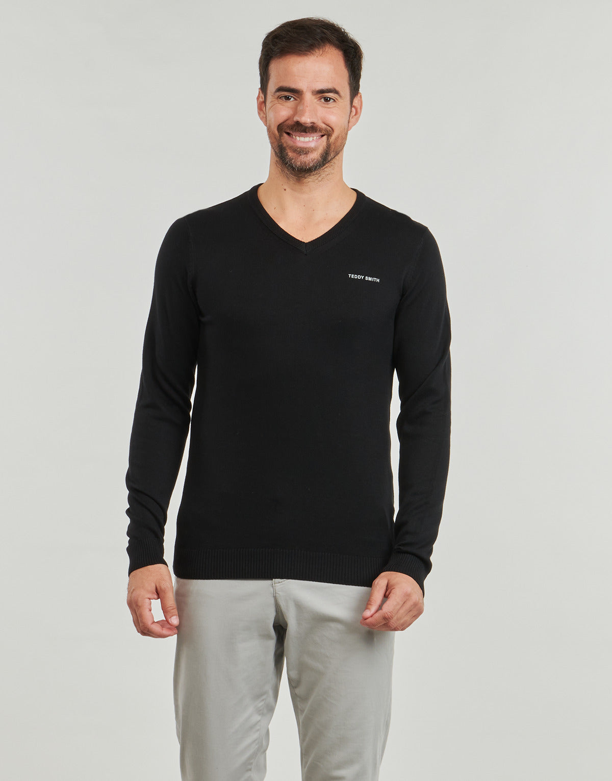 Maglione Uomo Teddy Smith PULSER 3 Nero