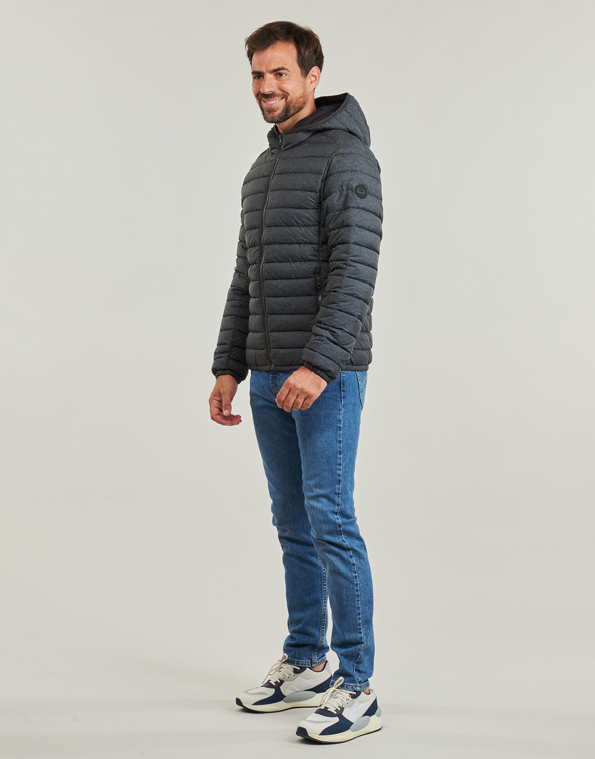 Piumino Uomo Teddy Smith BLIGHTER Grigio