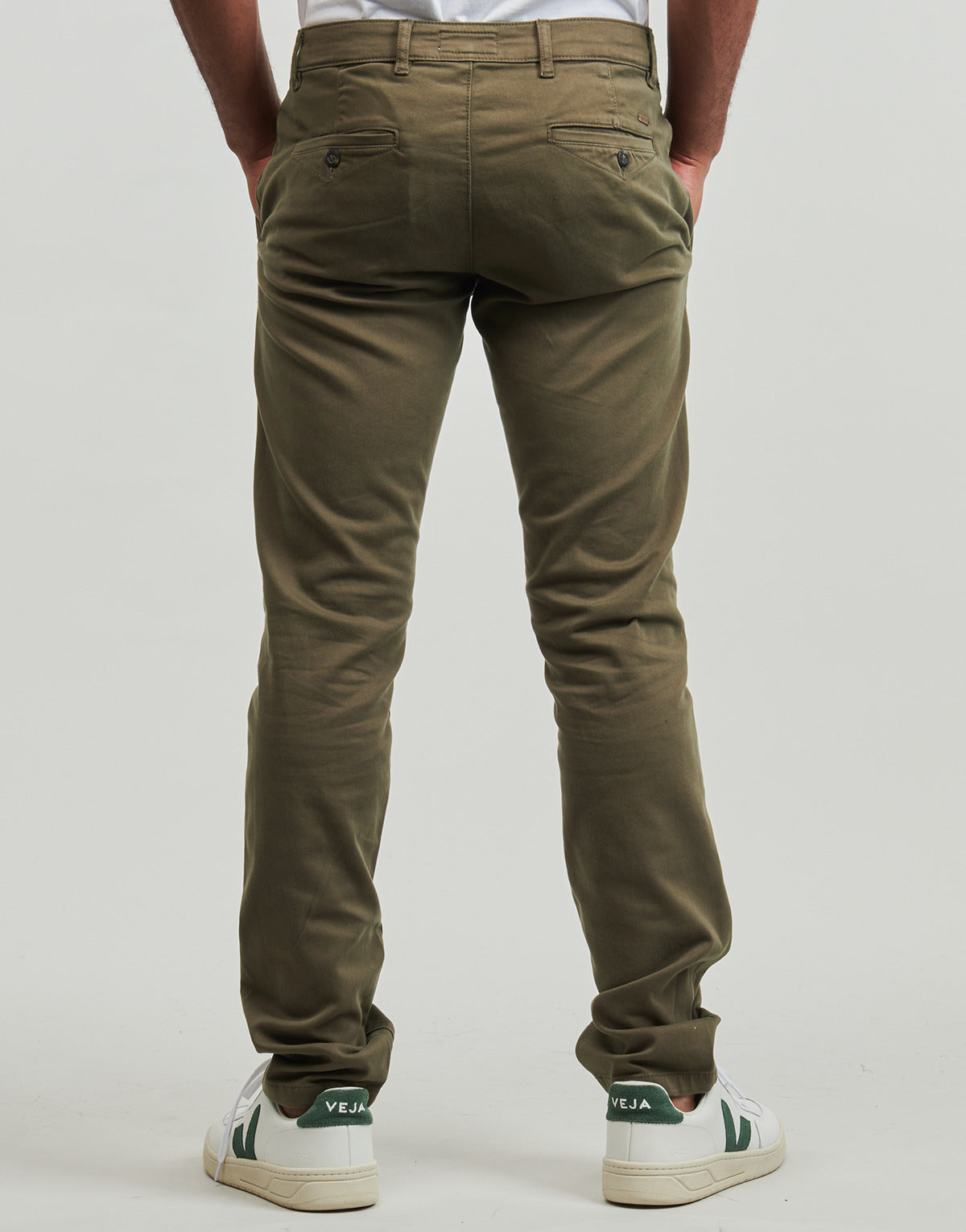 Pantalone Chino Uomo Teddy Smith PALLAS CHINO Kaki
