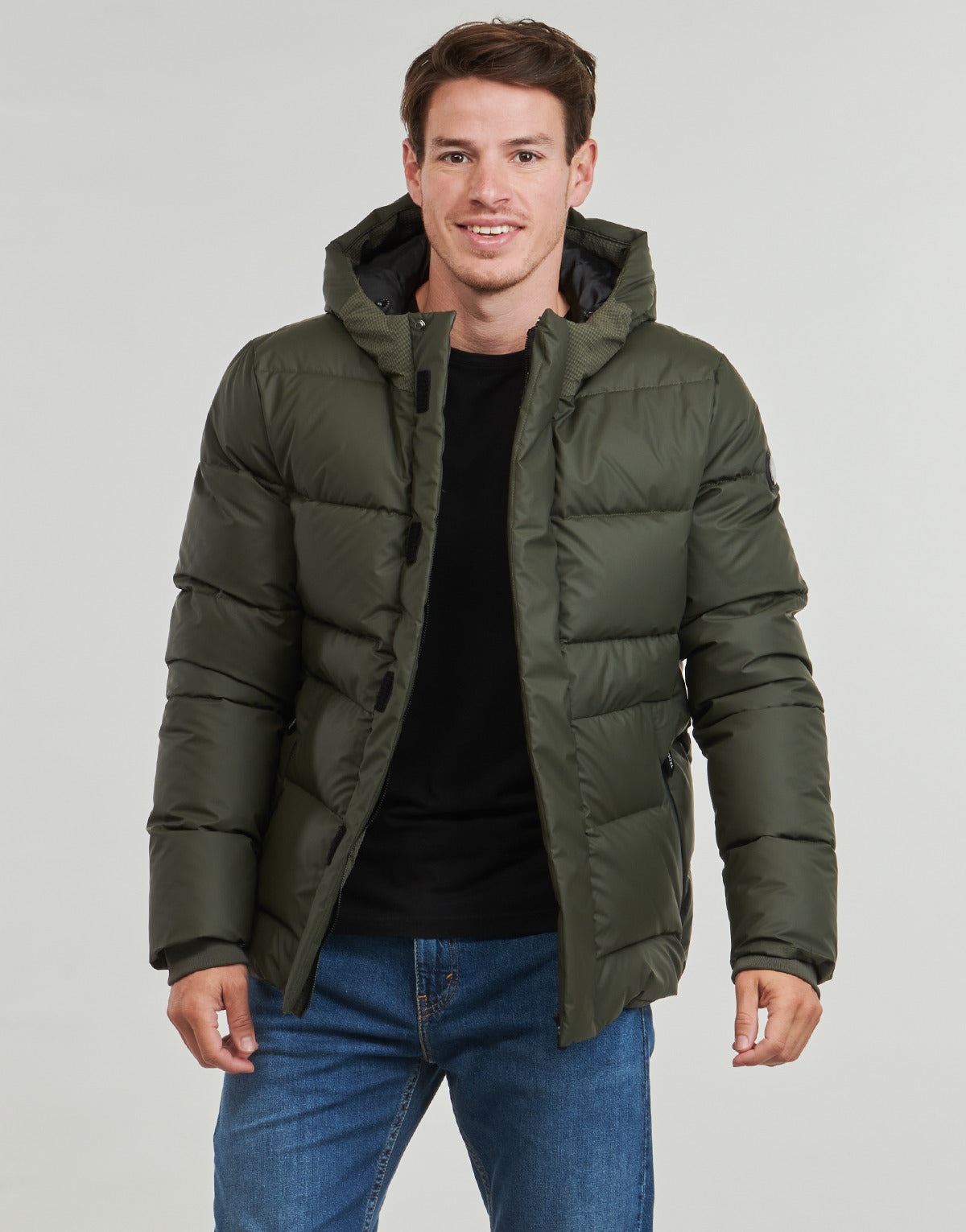 Piumino Uomo Teddy Smith ELTON Kaki