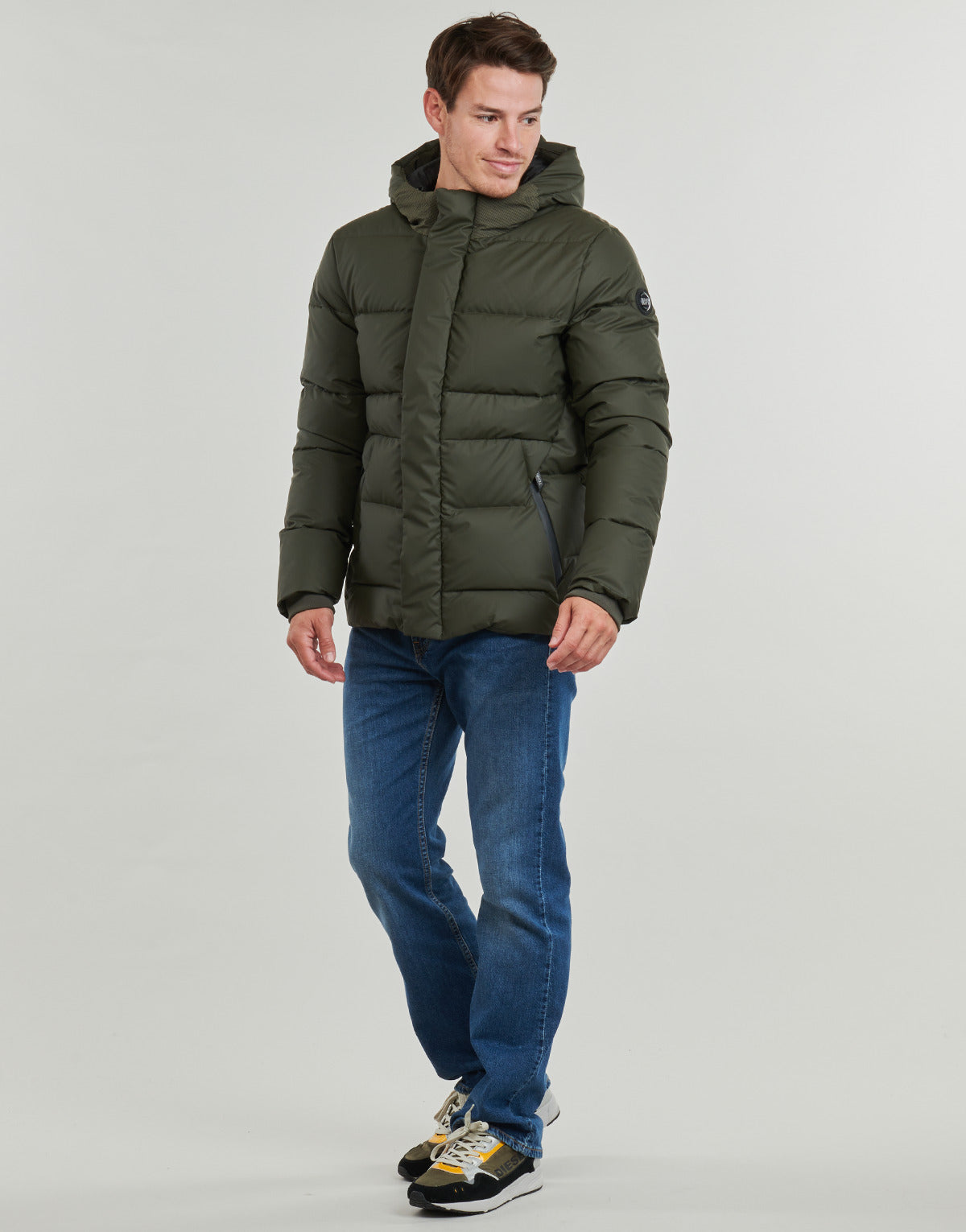 Piumino Uomo Teddy Smith ELTON Kaki