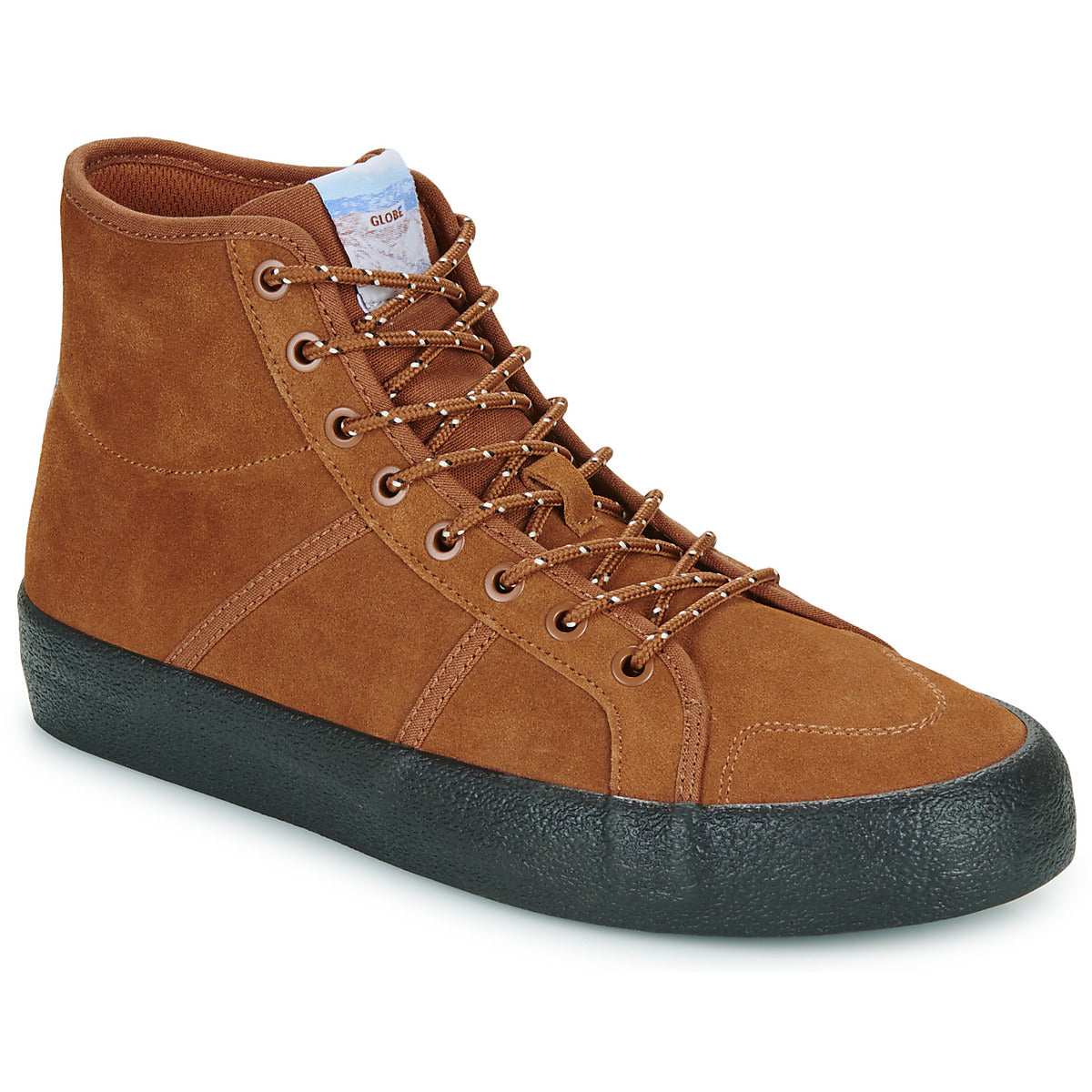 Sneakers alte Uomo Globe Los Angered II Marrone