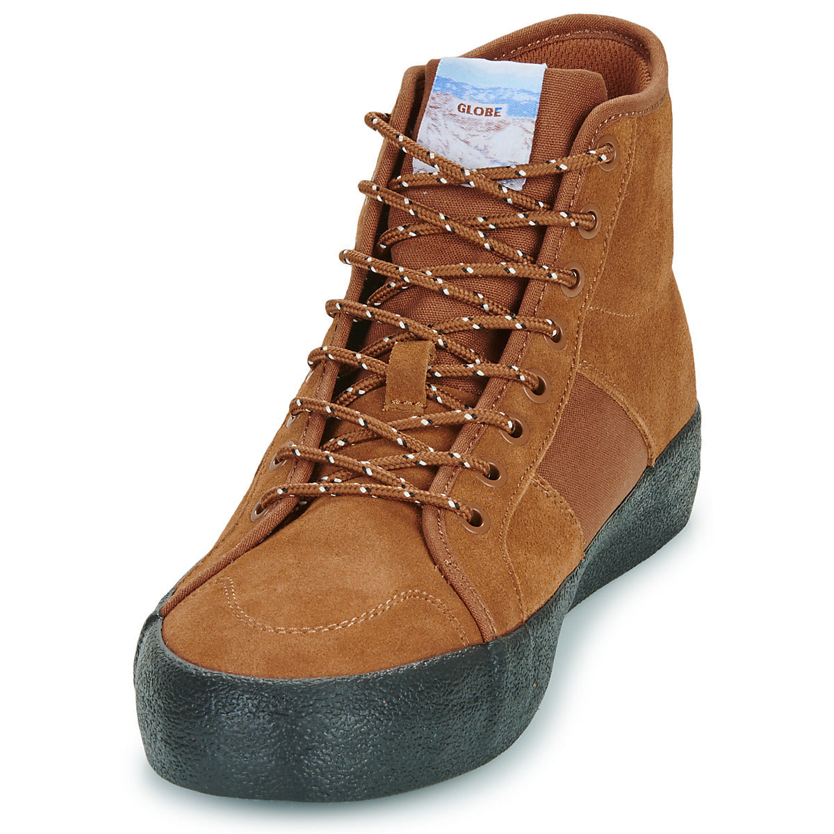 Sneakers alte Uomo Globe Los Angered II Marrone