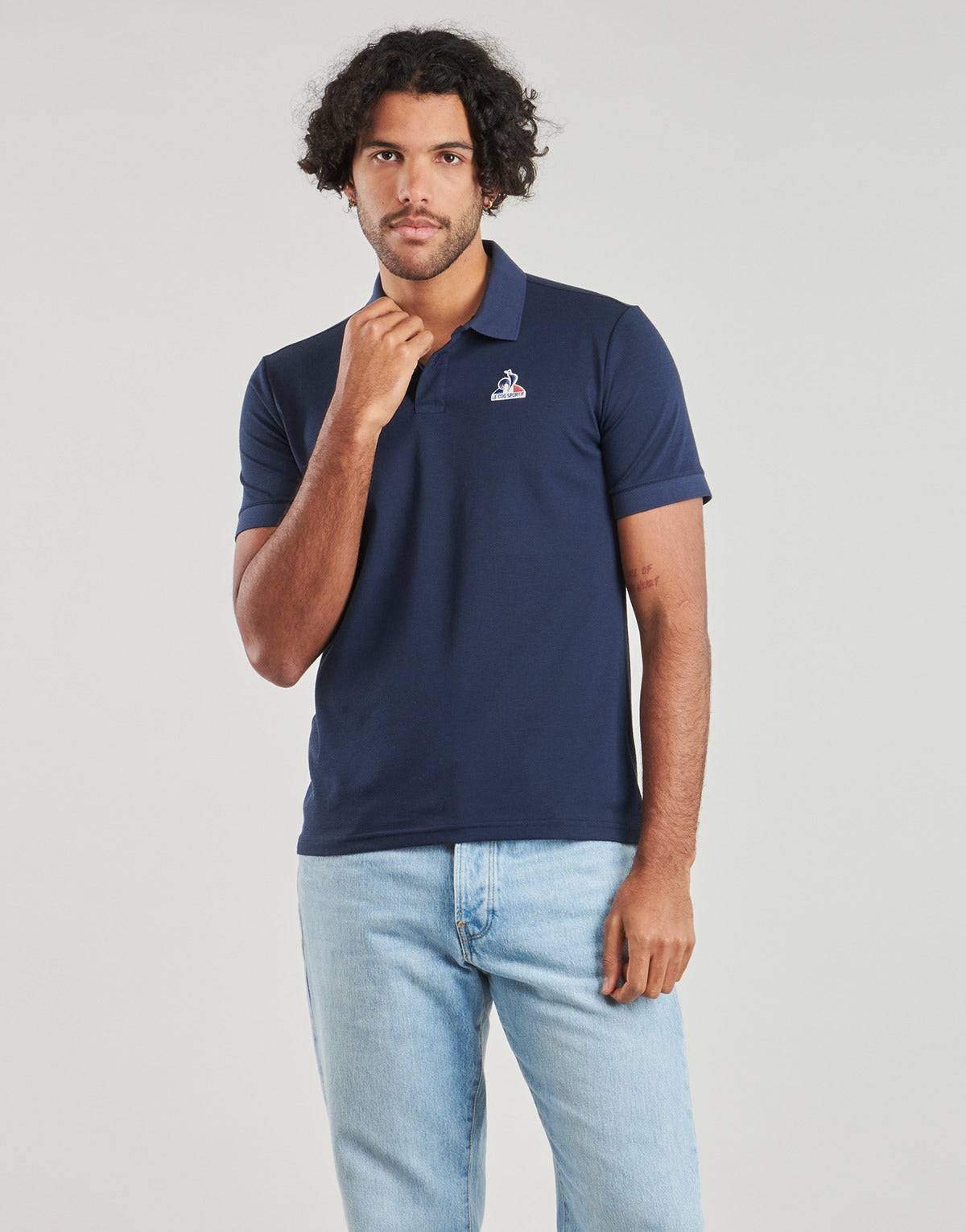 Polo Uomo Le Coq Sportif ESS Polo SS N°1 M Marine
