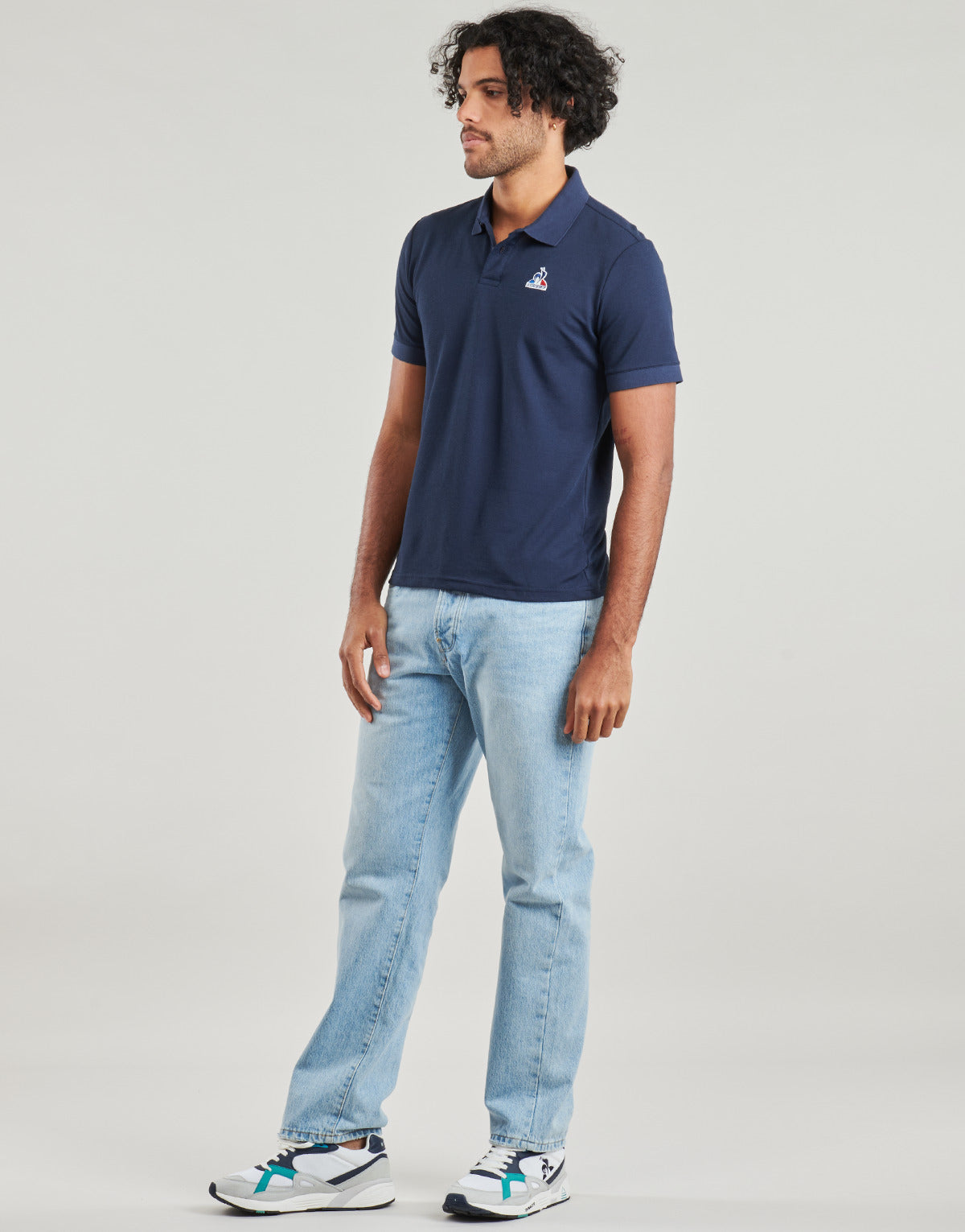 Polo Uomo Le Coq Sportif ESS Polo SS N°1 M Marine
