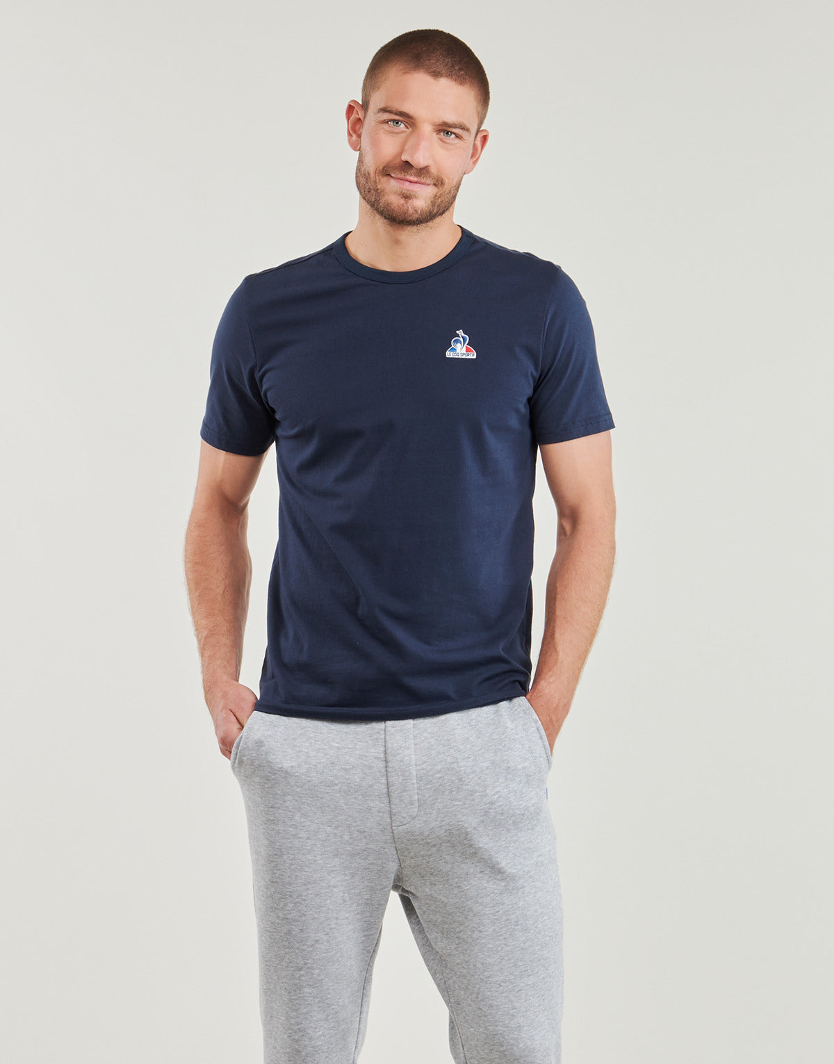 T-shirt Uomo Le Coq Sportif  ESS Tee SS N°1 M  Marine