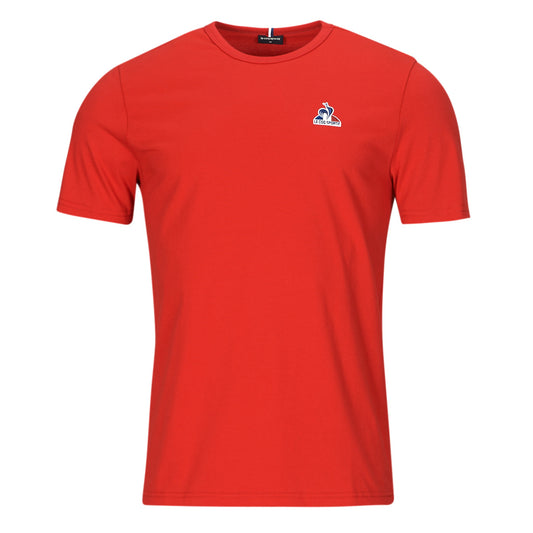 T-shirt Uomo Le Coq Sportif  ESS Tee SS N°1 M  Rosso