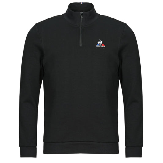 Felpa Uomo Le Coq Sportif  ESS Halfzip N°1 M  Nero