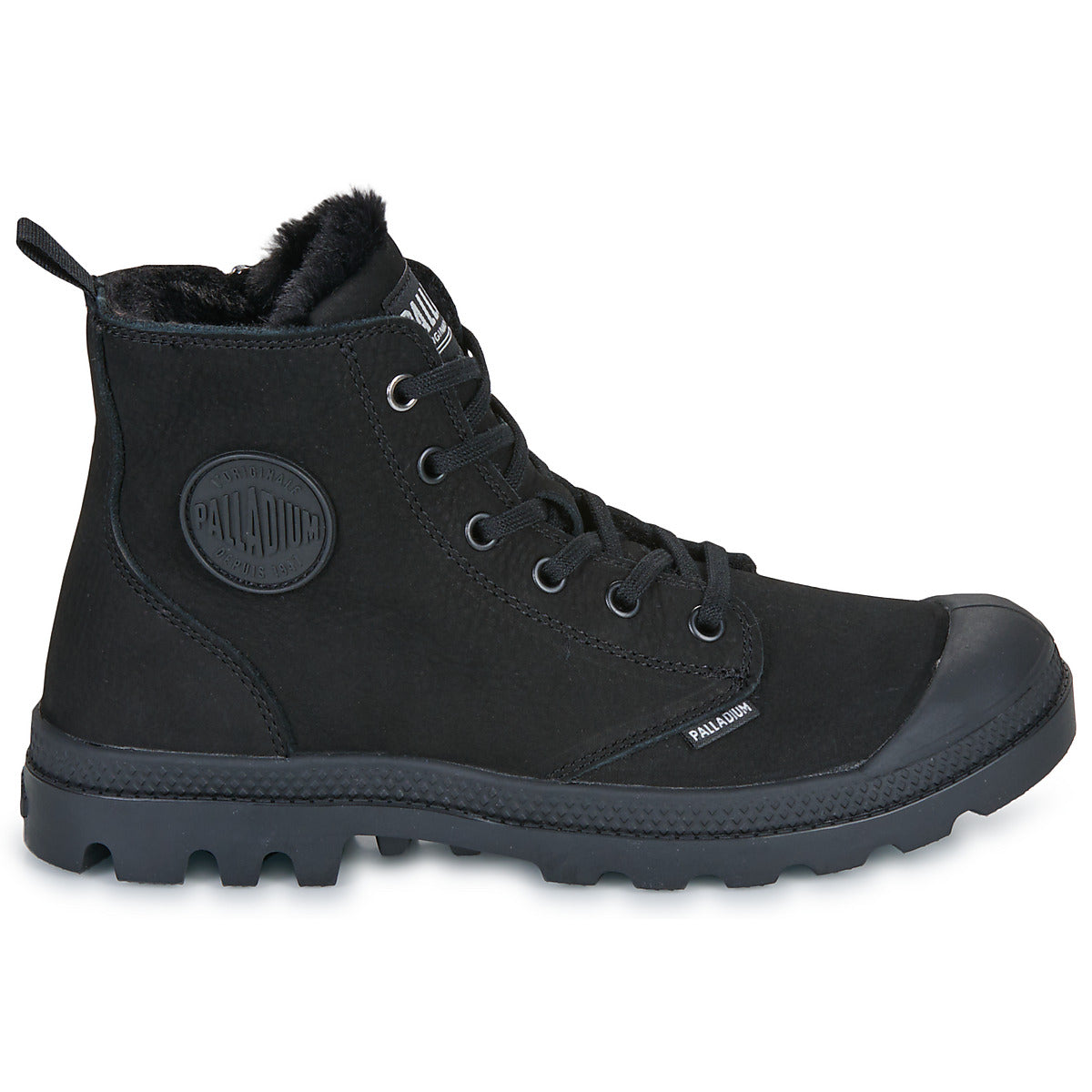 Stivaletti Donna Palladium PAMPA HI ZIP WL Nero