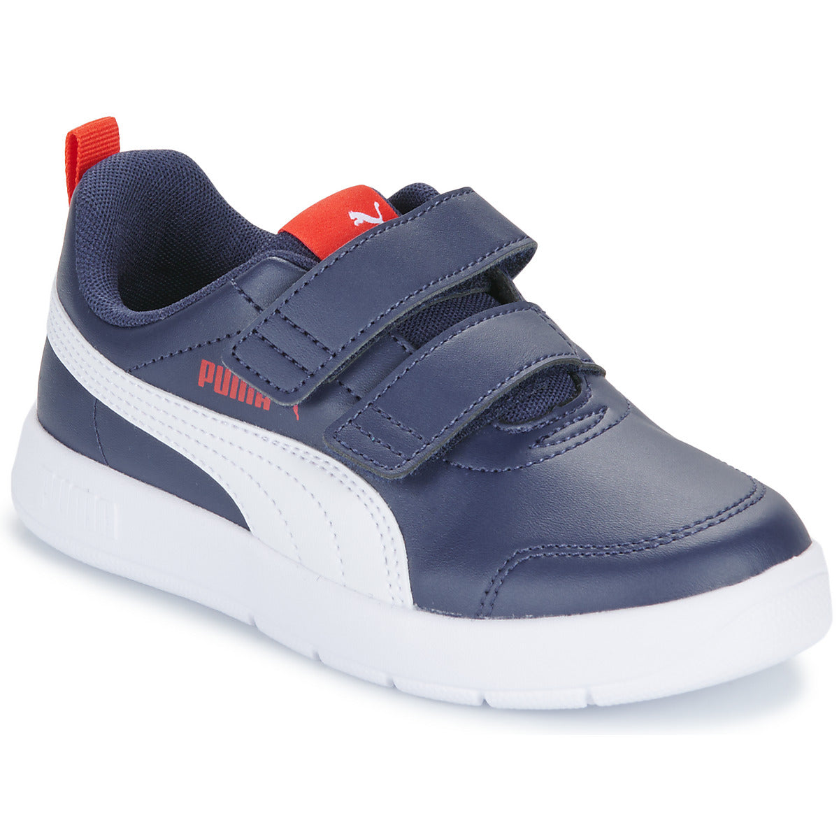 Scarpe bambini ragazzo Puma  Courtflex V3 V PS  Blu