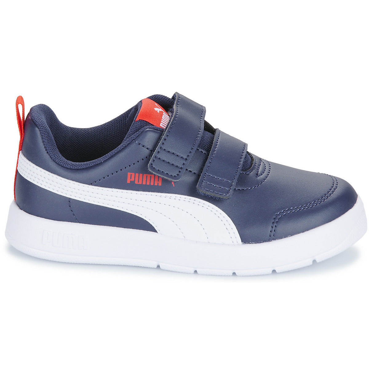 Scarpe bambini ragazzo Puma  Courtflex V3 V PS  Blu