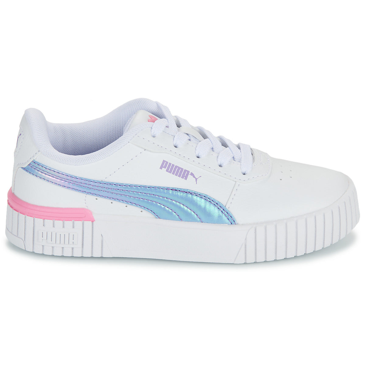 Scarpe bambini ragazza Puma  Carina 2.0 Bouncy Sky PS  Bianco