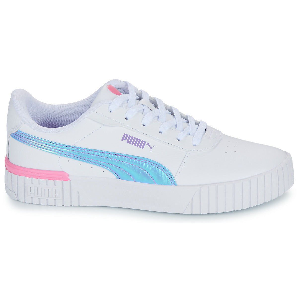 Scarpe bambini ragazza Puma  Carina 2.0 Bouncy Sky Jr  Bianco