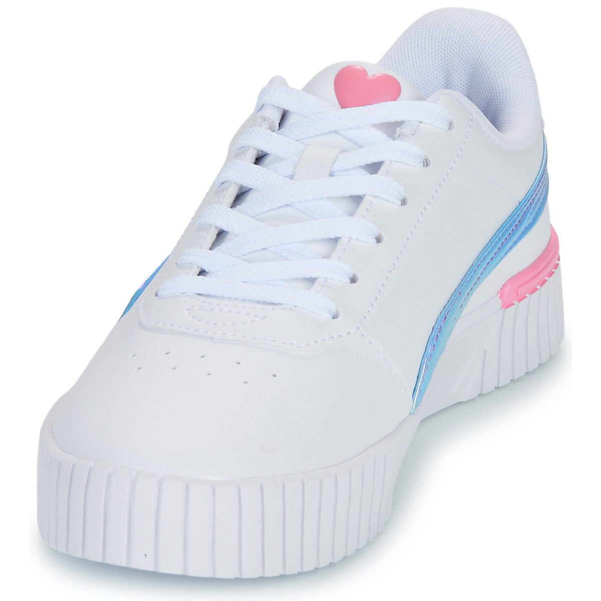 Scarpe bambini ragazza Puma  Carina 2.0 Bouncy Sky Jr  Bianco