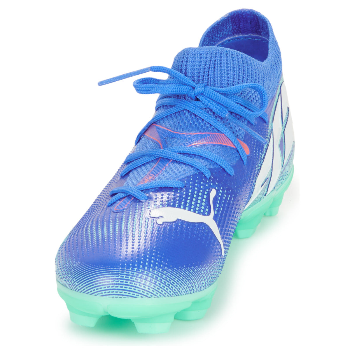 Scarpe da calcio bambini ragazzo Puma  FUTURE 7 MATCH FG/AG Jr  Blu