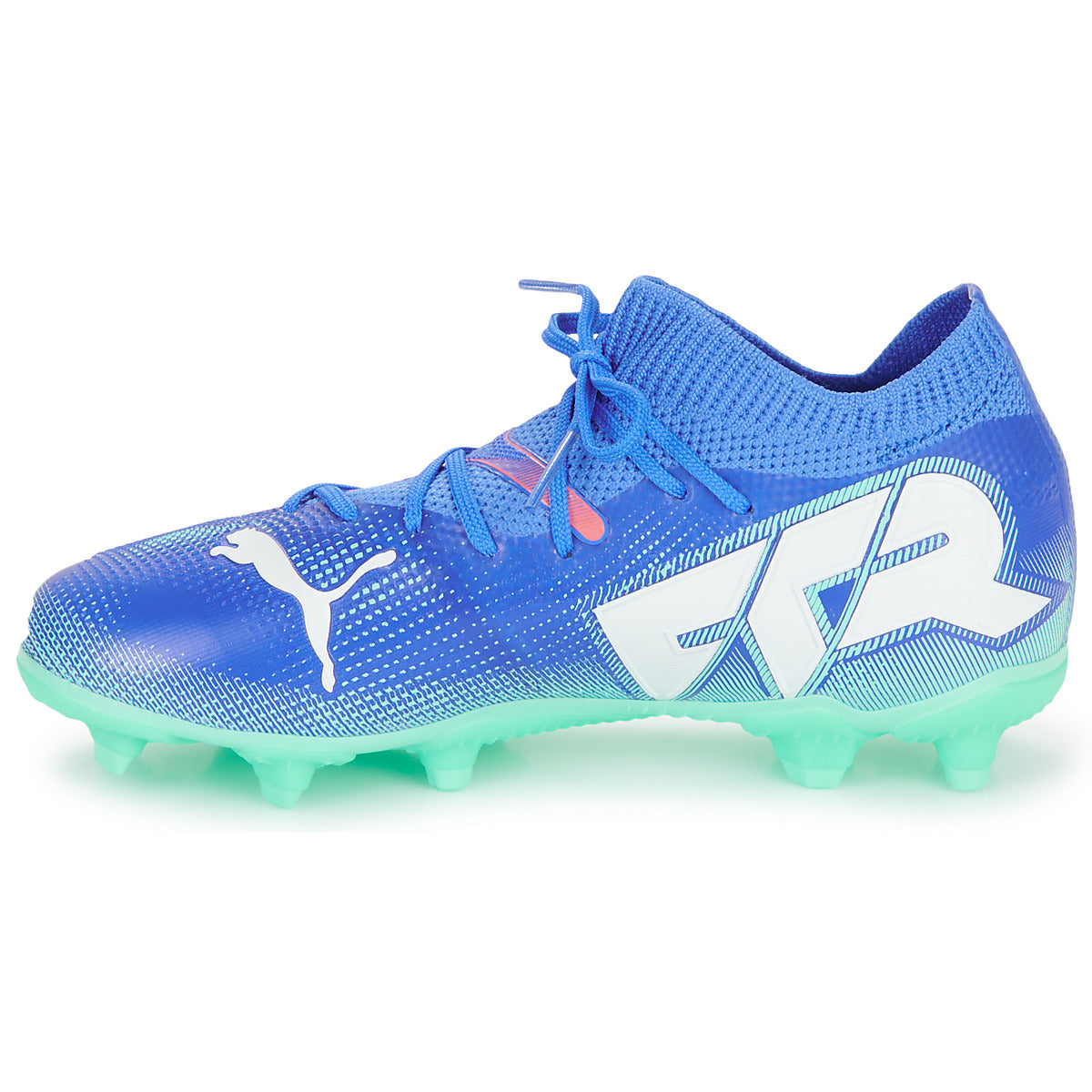 Scarpe da calcio bambini ragazzo Puma  FUTURE 7 MATCH FG/AG Jr  Blu