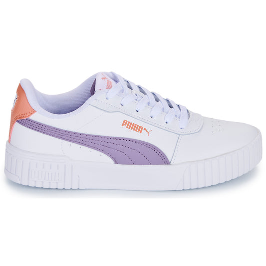 Scarpe bambini ragazza Puma  Carina 2.0 Jr  Bianco