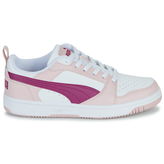 Scarpe bambini ragazza Puma  Puma Rebound V6 Lo Jr  Rosa