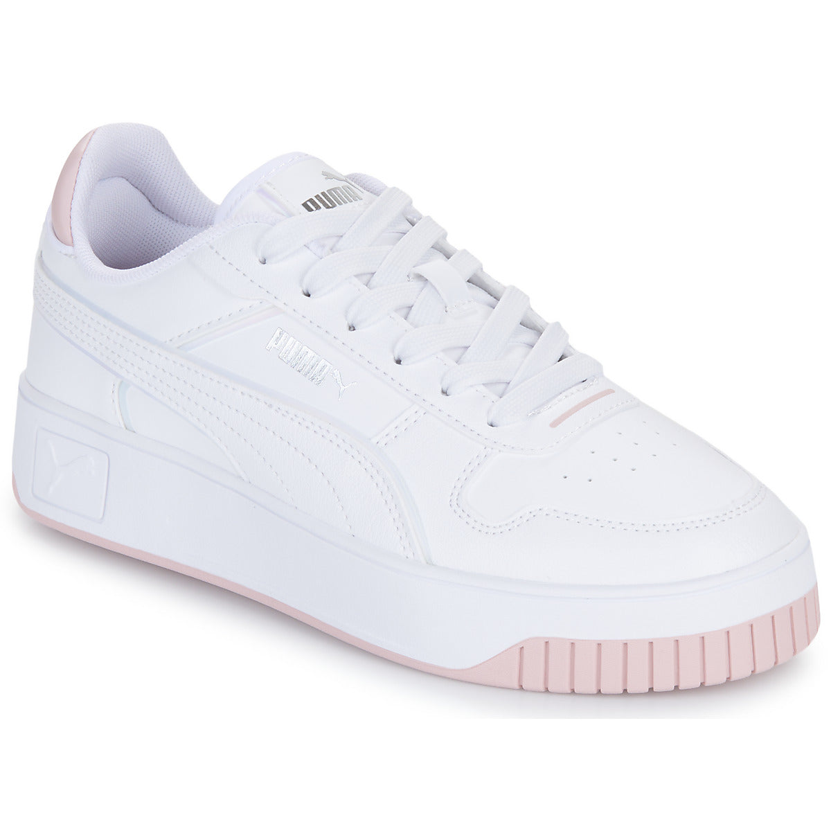 Scarpe bambini ragazza Puma  Carina Street Holo 2.0 Jr  Bianco