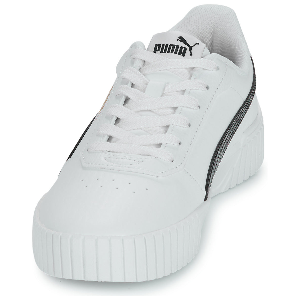 Scarpe bambini ragazza Puma  Carina 2.0 Zebra Jr  Bianco