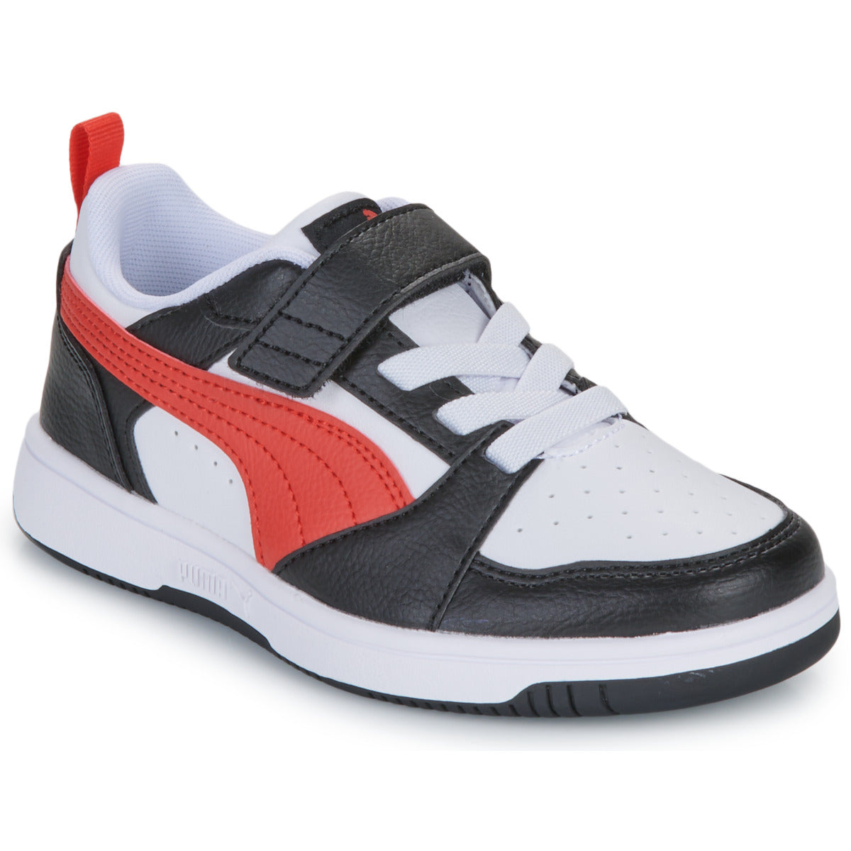 Scarpe bambini ragazzo Puma  Puma Rebound V6 Lo AC+ PS  Bianco