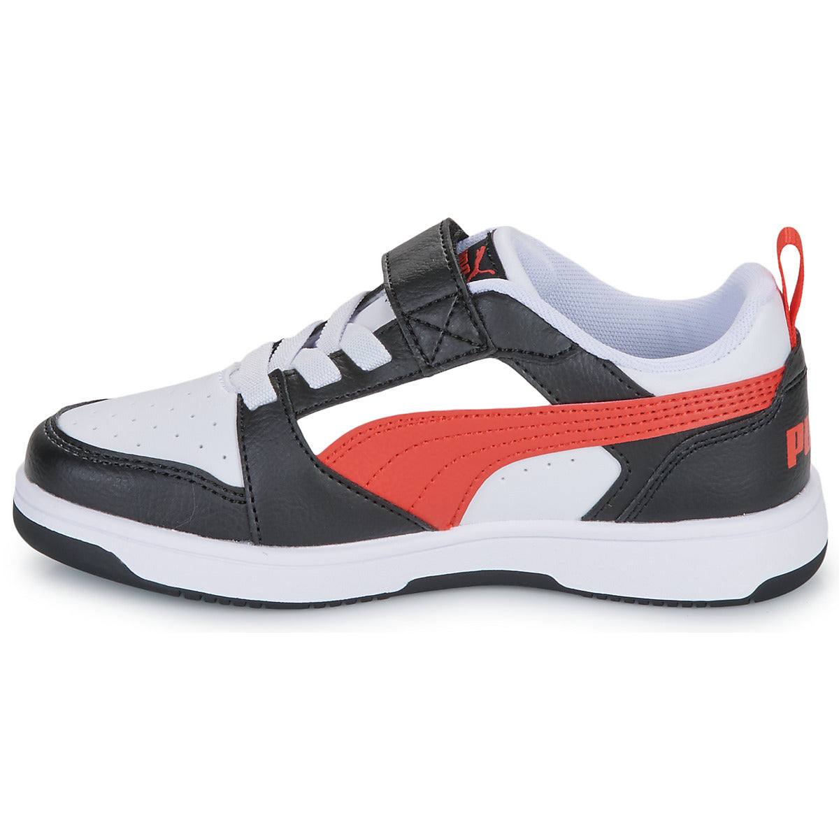 Scarpe bambini ragazzo Puma  Puma Rebound V6 Lo AC+ PS  Bianco