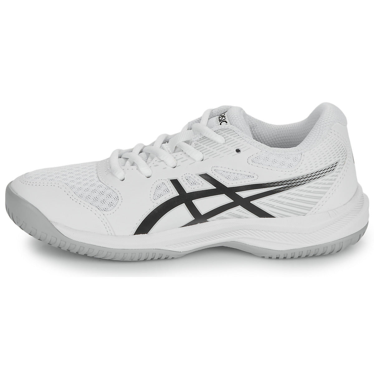 Scarpe bambini ragazzo Asics  UPCOURT 6 GS  Bianco