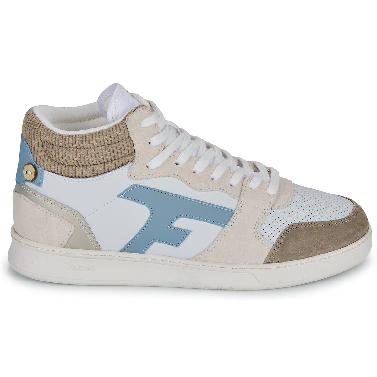 Sneakers alte Donna Faguo HAZEL MID Beige