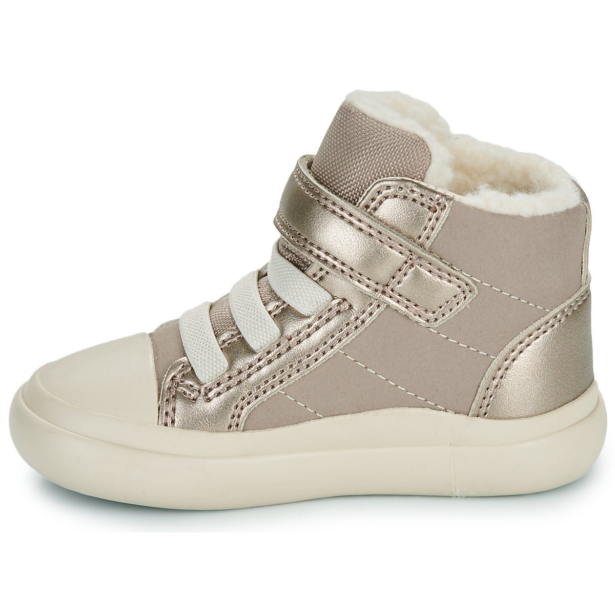 Scarpe bambini ragazza Geox B GISLI GIRL Beige