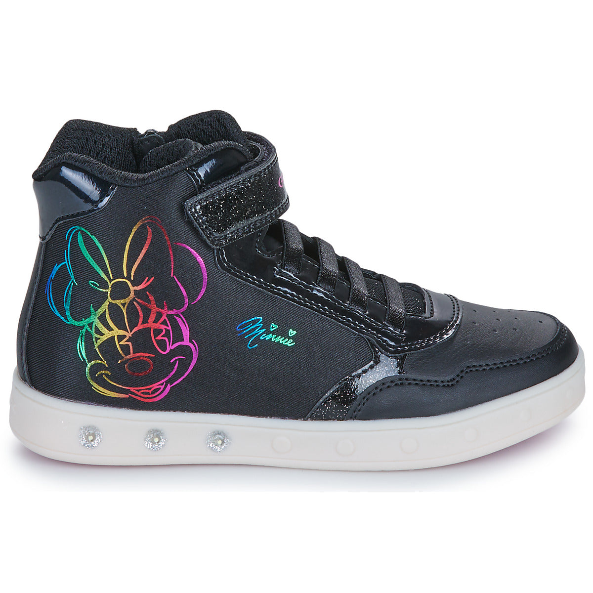 Scarpe bambini ragazza Geox  J SKYLIN GIRL  Nero