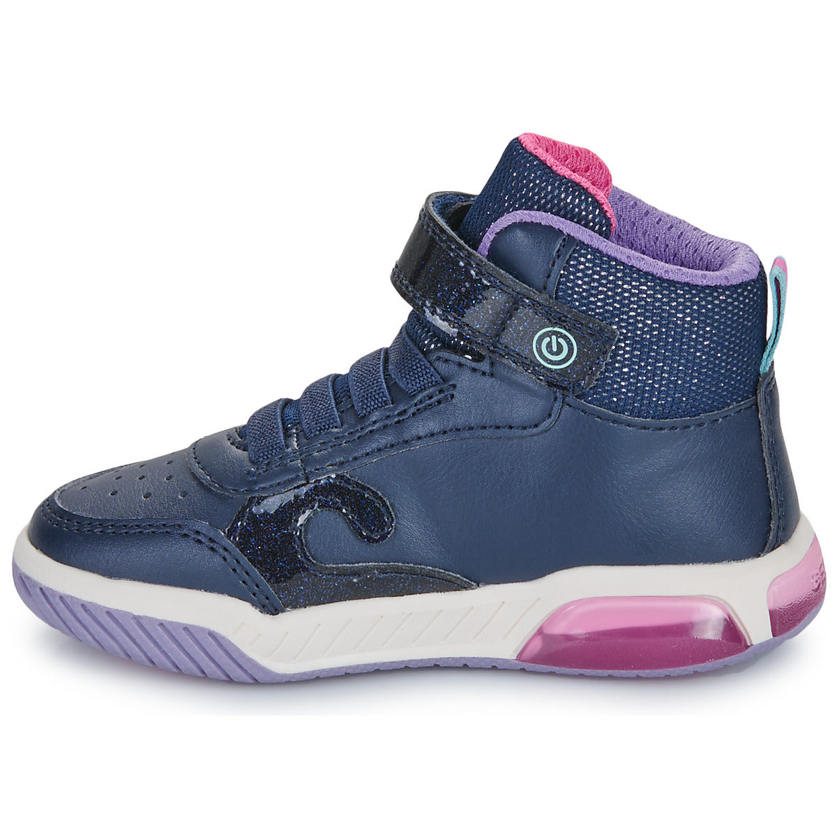 Scarpe bambini ragazza Geox  J INEK GIRL  Blu